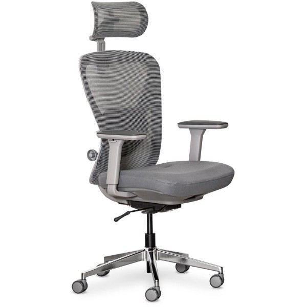 Фото - Кресло офисное Mealux Q1 Air Fabric Grey (HF Q-1 F/G)